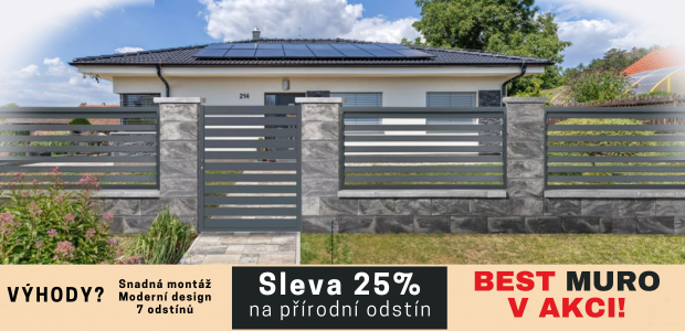 SLEVA 25% na Best MURO