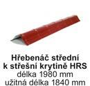 Hřebenáč střední HRS Accessories Polyestersat 25 (PE25) hnědá