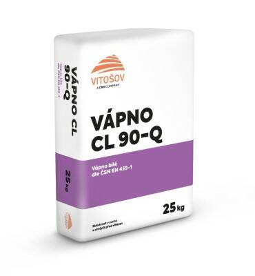 Vápno mleté VÁPENKA VITOŠOV CL 90 třída 1 PL – 25 kg