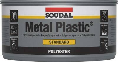 Tmel polyesterový Soudal Metal plastic standard - 1000 g