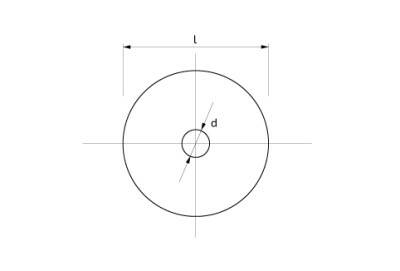 Podložka karosářská 5,3 x 30 x 1,5 mm Zn