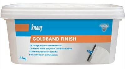 Stěrka finální polymerní Knauf Goldband Finish – 3 kg