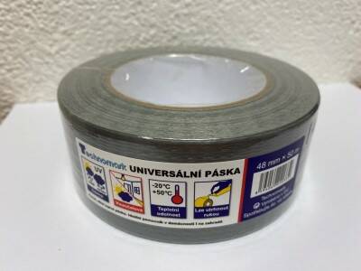 Páska na opravy Colltape univerzální – 48 mm × 50 m Stříbrná