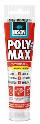 Lepidlo Bison Poly Max crystal express MS polymer – 115 g