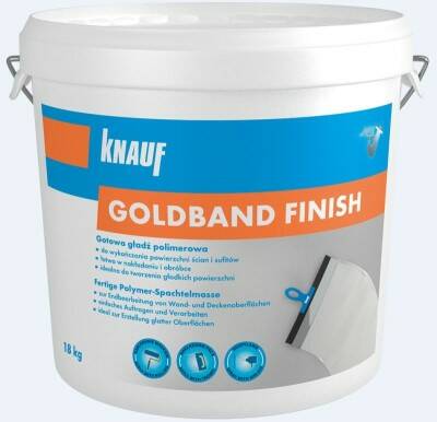 Stěrka finální polymerní celoplošná Knauf Goldband Finish– 18 kg