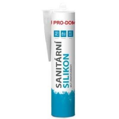 Silikon sanitární PRO-DOMA bílý – 310 ml