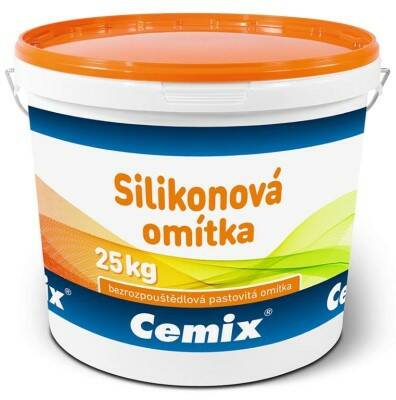 Omítka Cemix Silikon zatíraná 1 mm – 25 kg